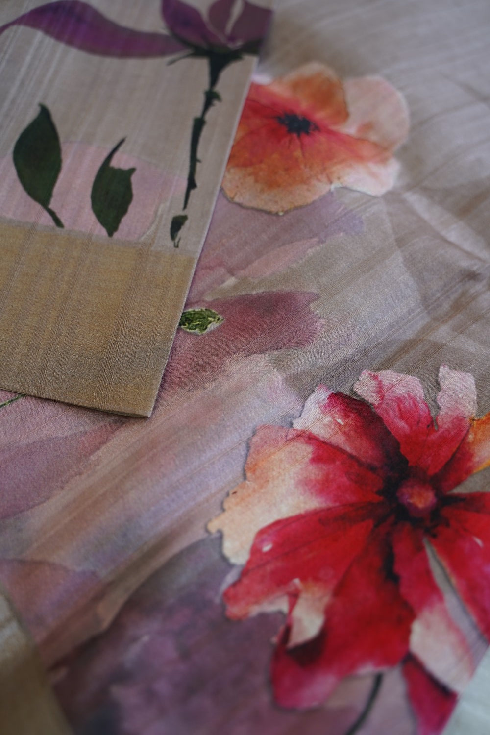 Semi tussar Fancy saree PC14175