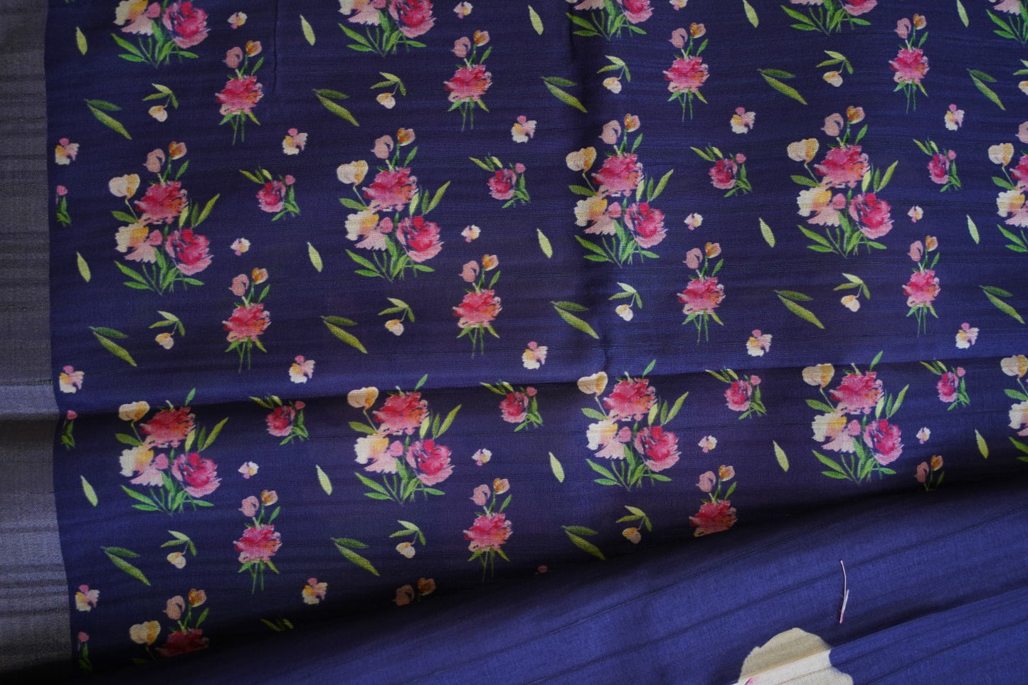 Semi tussar Fancy saree PC14156