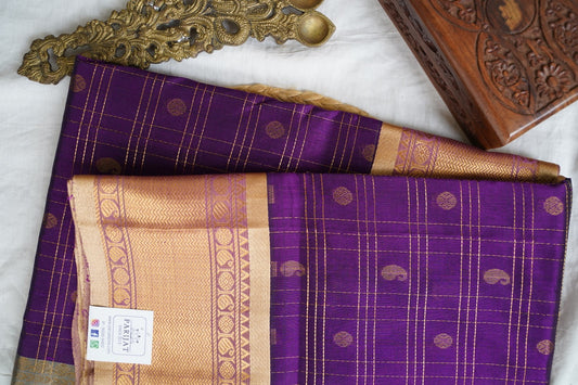 Kanchi Handloom Silk Cotton Saree PC16060