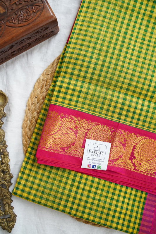 Kanchi Handloom Silk Cotton Saree PC16068