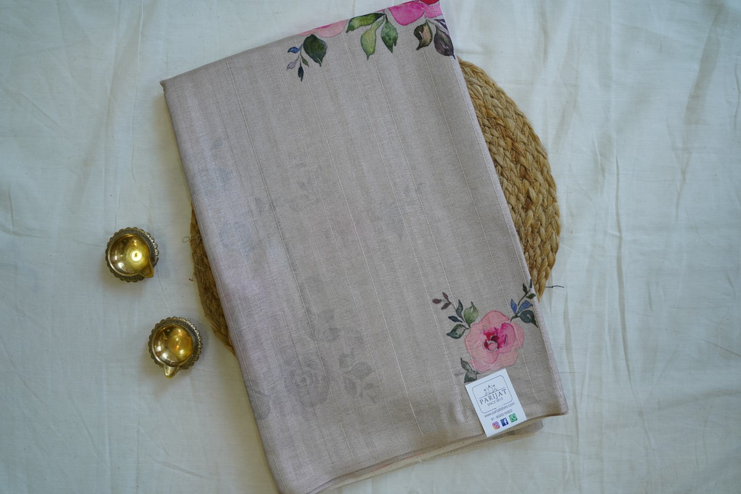 Semi tussar Fancy saree PC14166