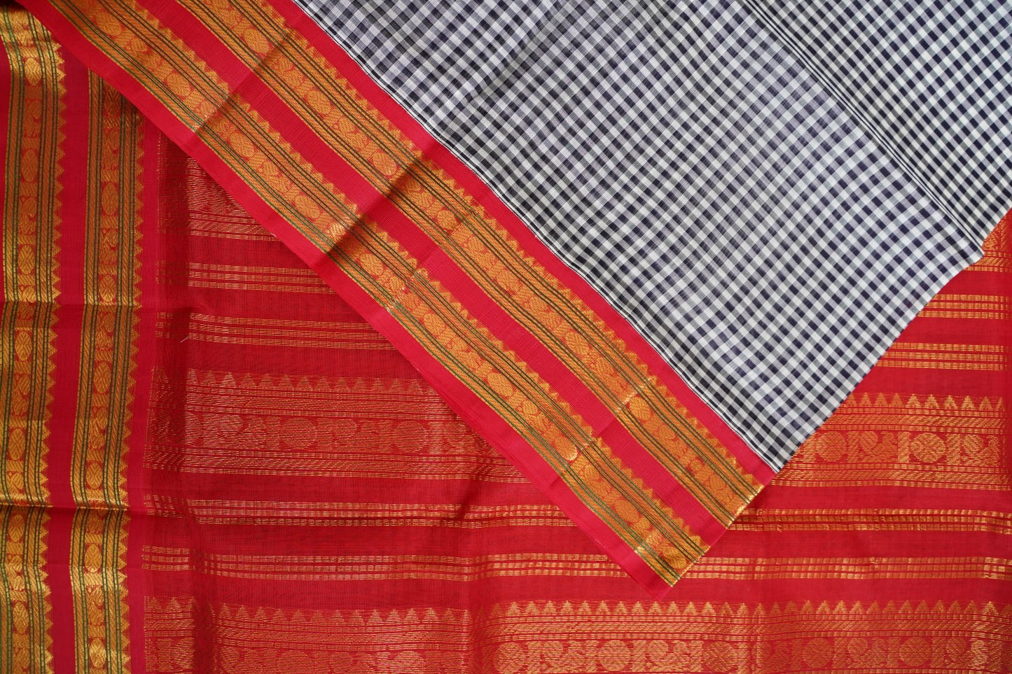 Kanchi Handloom Silk Cotton Saree PC16062