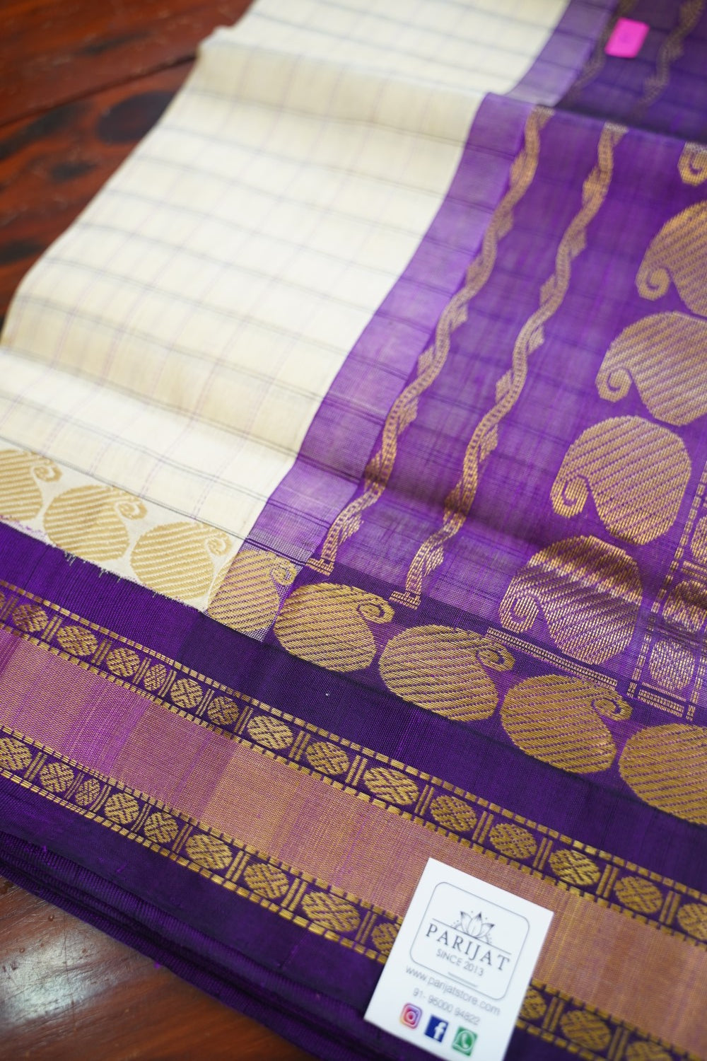 Kanchi Handloom Silk Cotton Saree PC17108