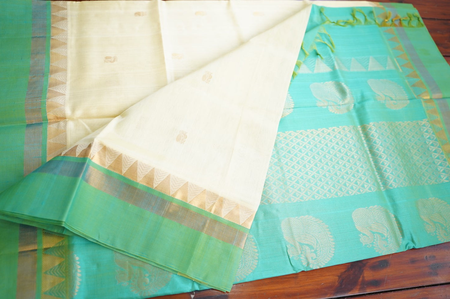 Kanchi Handloom Silk Cotton Saree PC17109