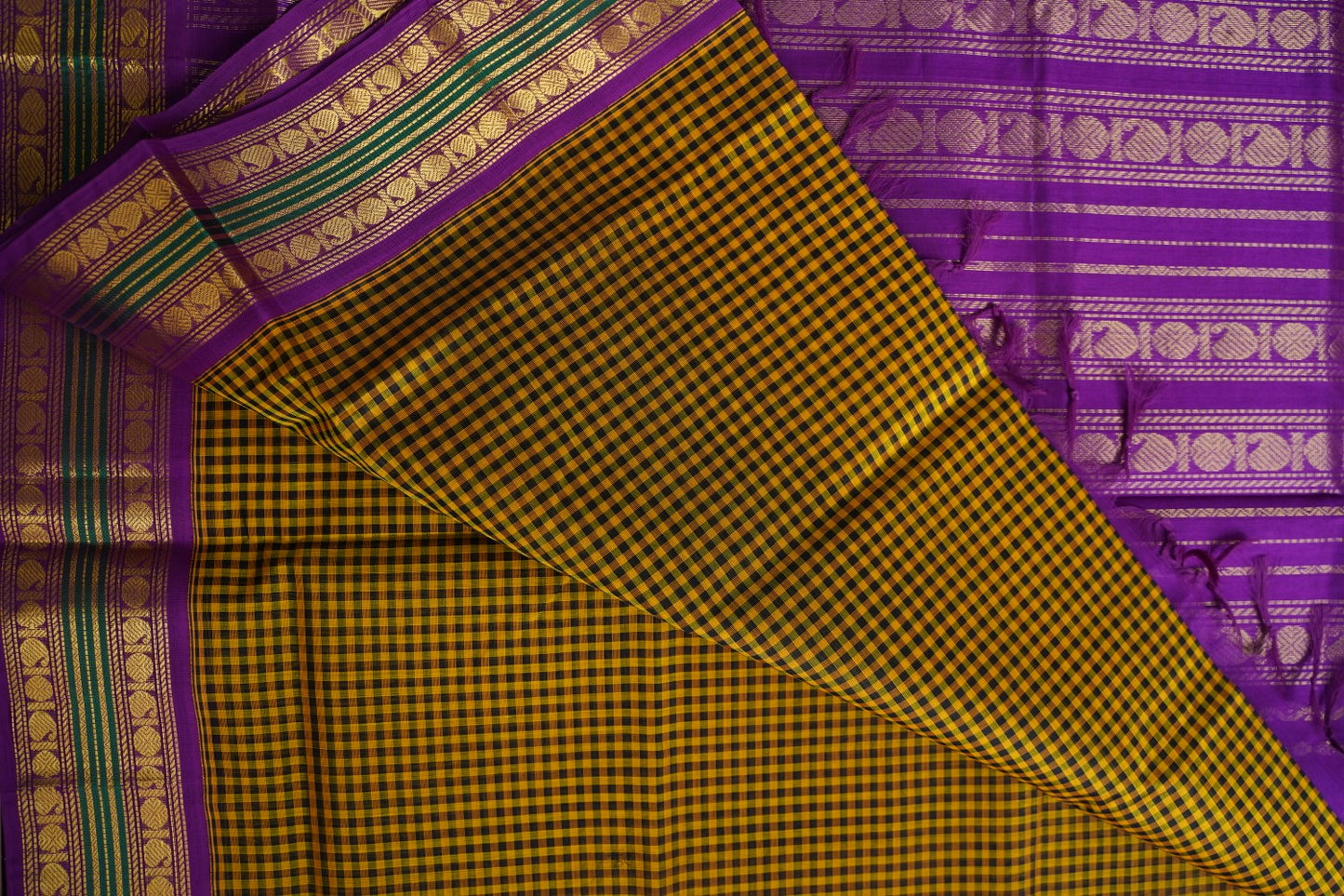 Kanchi Handloom Silk Cotton Saree PC16065