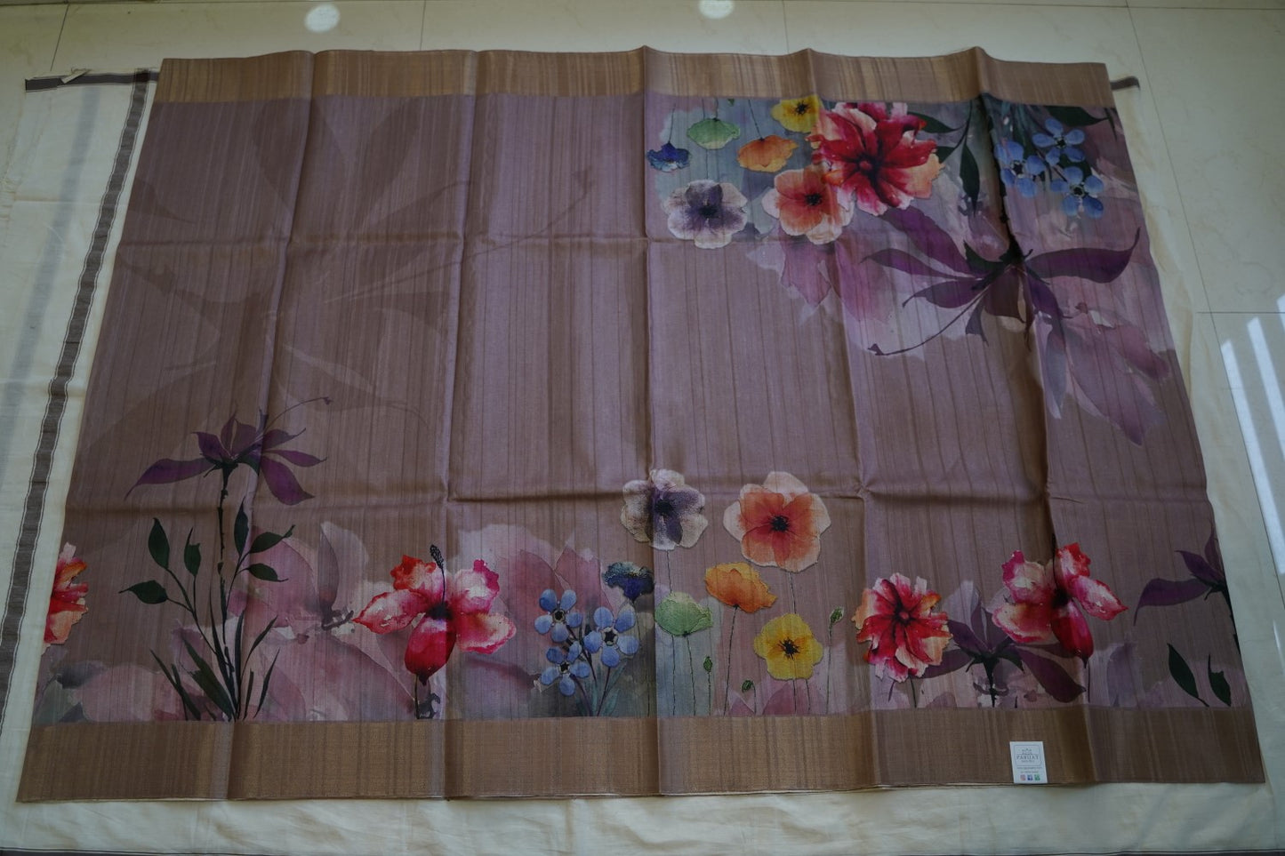 Semi tussar Fancy saree PC14149