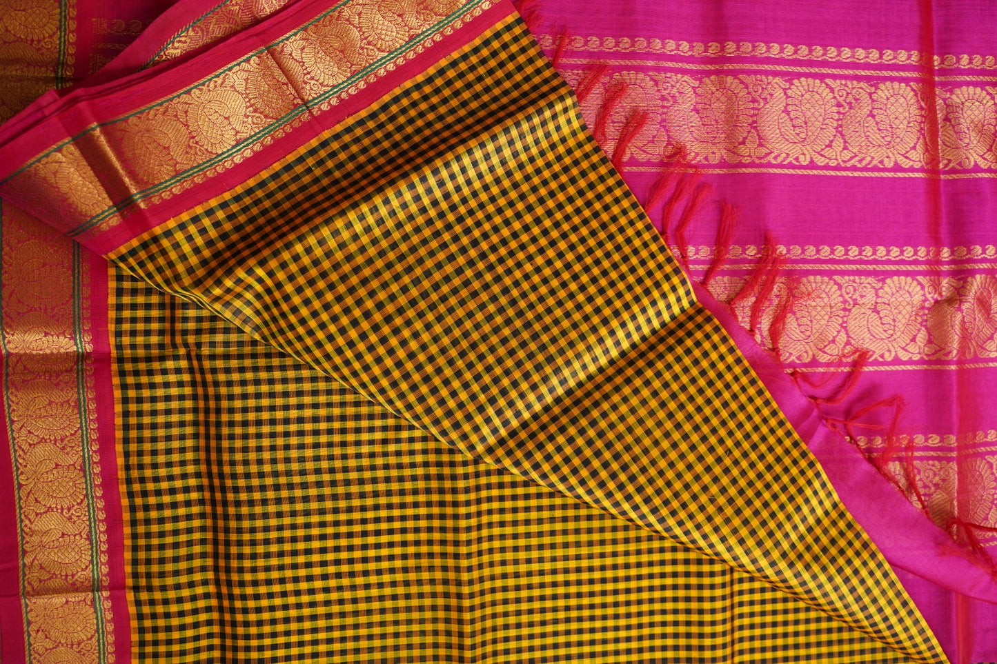 Kanchi Handloom Silk Cotton Saree PC16049