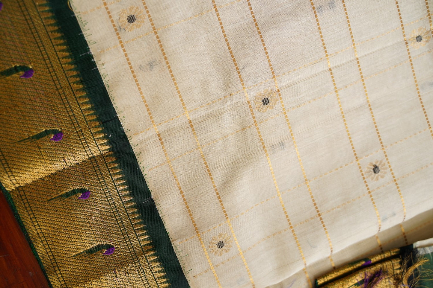 Kanchi Handloom Silk Cotton Saree PC16047