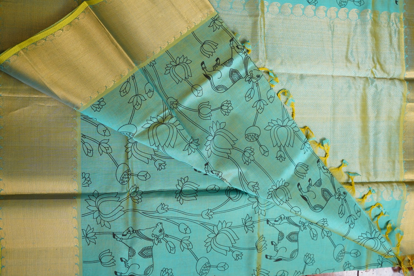 Kanchi Handloom Silk Cotton Saree PC16057