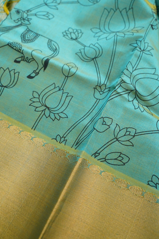 Kanchi Handloom Silk Cotton Saree PC16057