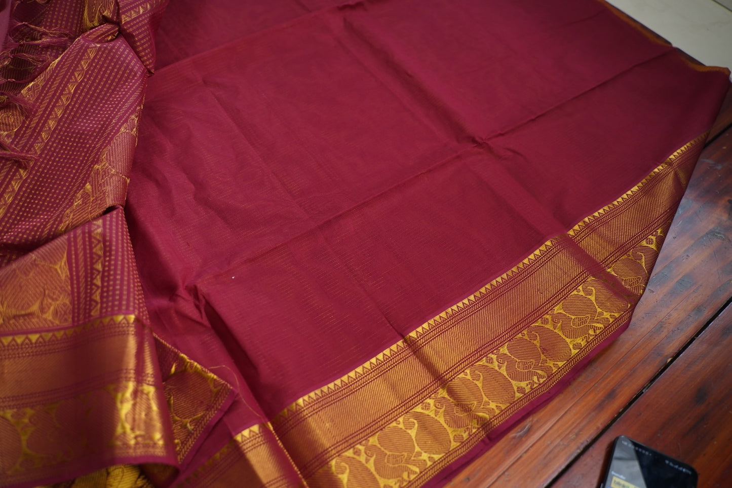 Kanchi Handloom Silk Cotton Saree PC17133