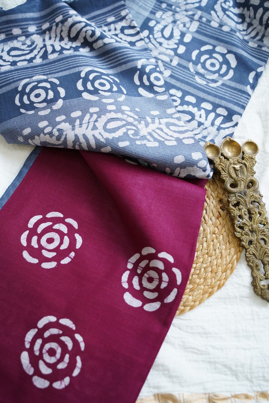 Semi Linen saree PC18012