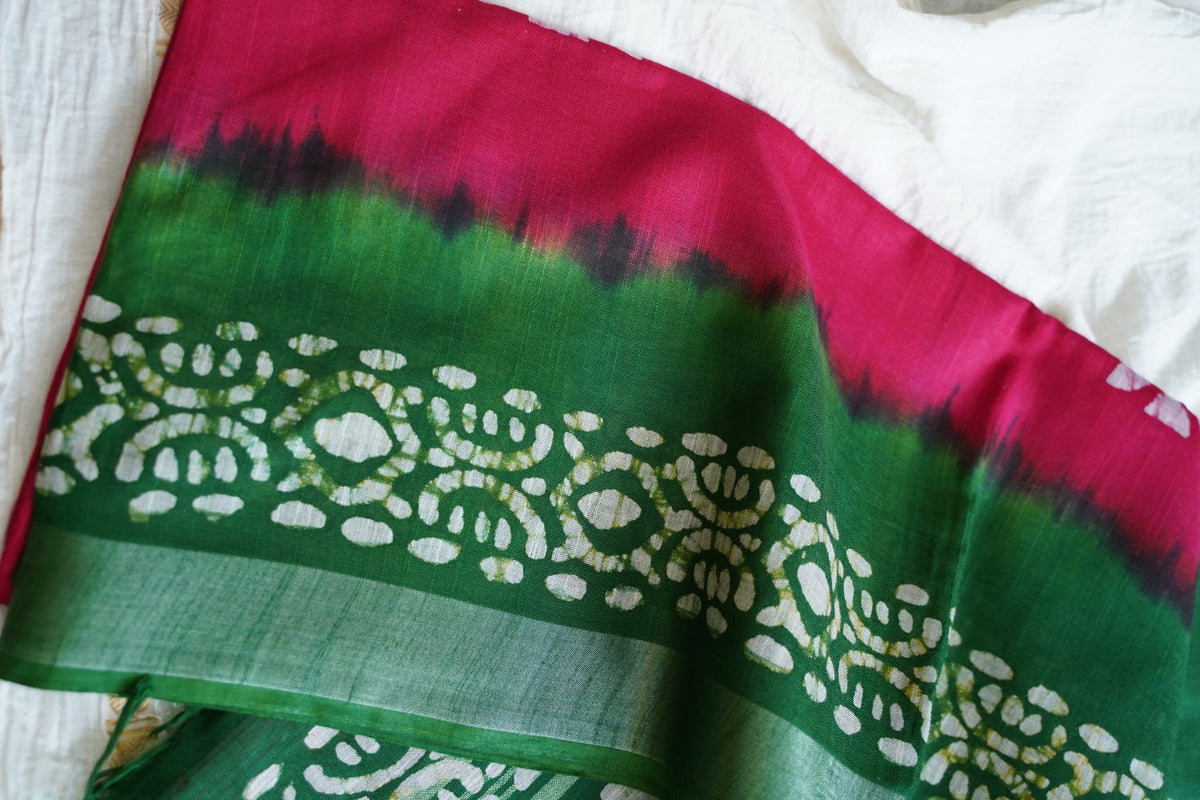 Semi Linen saree PC18008