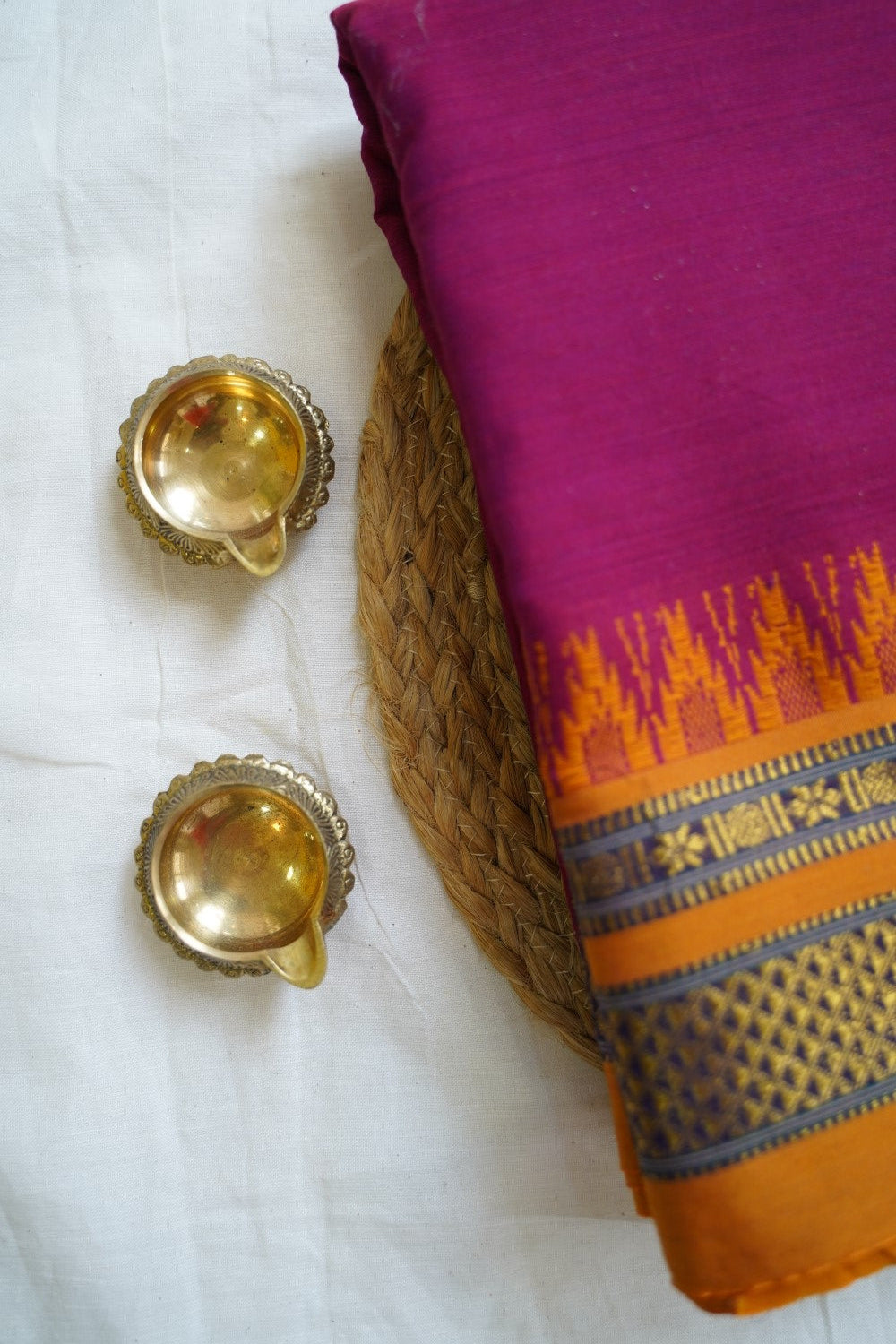 Narayanapet handloom Cotton Saree PC8727