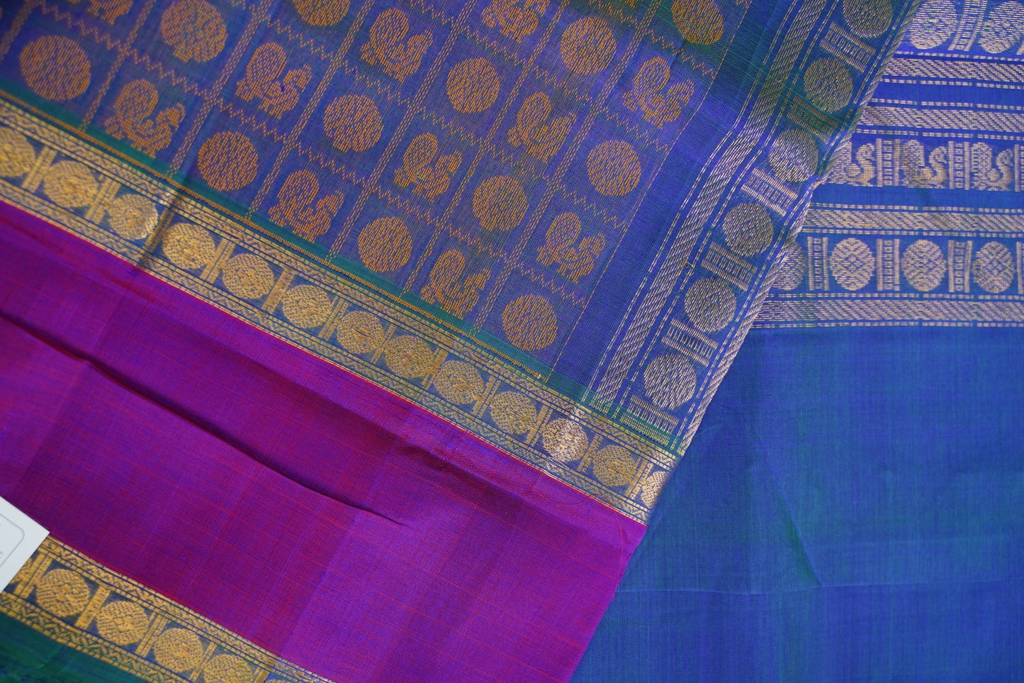 Kanchi Handloom Silk Cotton Saree-PC16089