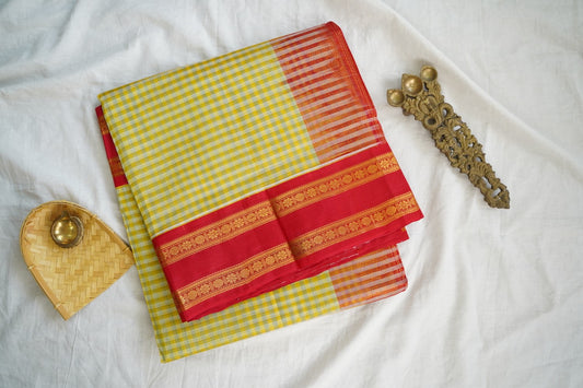 Kanchi Handloom Silk Cotton Saree PC17151
