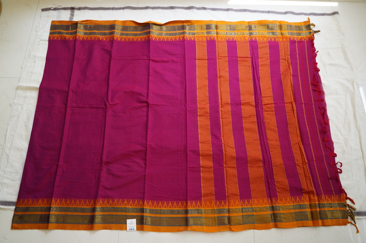 Narayanapet handloom Cotton Saree PC8727