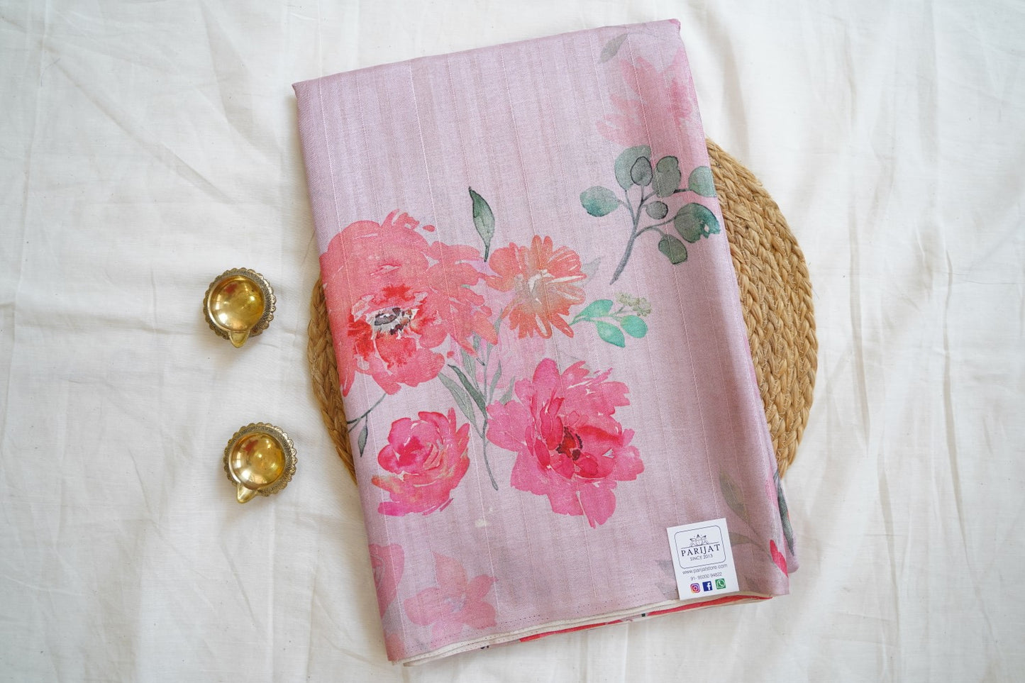 Semi tussar Fancy saree PC14188