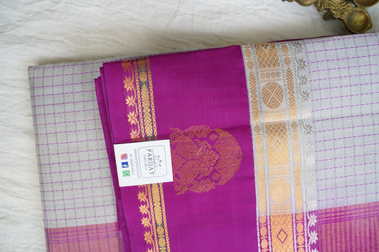 Kanchi Handloom Silk Cotton Saree PC16085