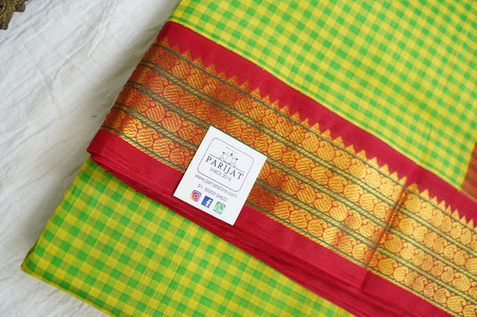 Kanchi Handloom Silk Cotton Saree PC16082
