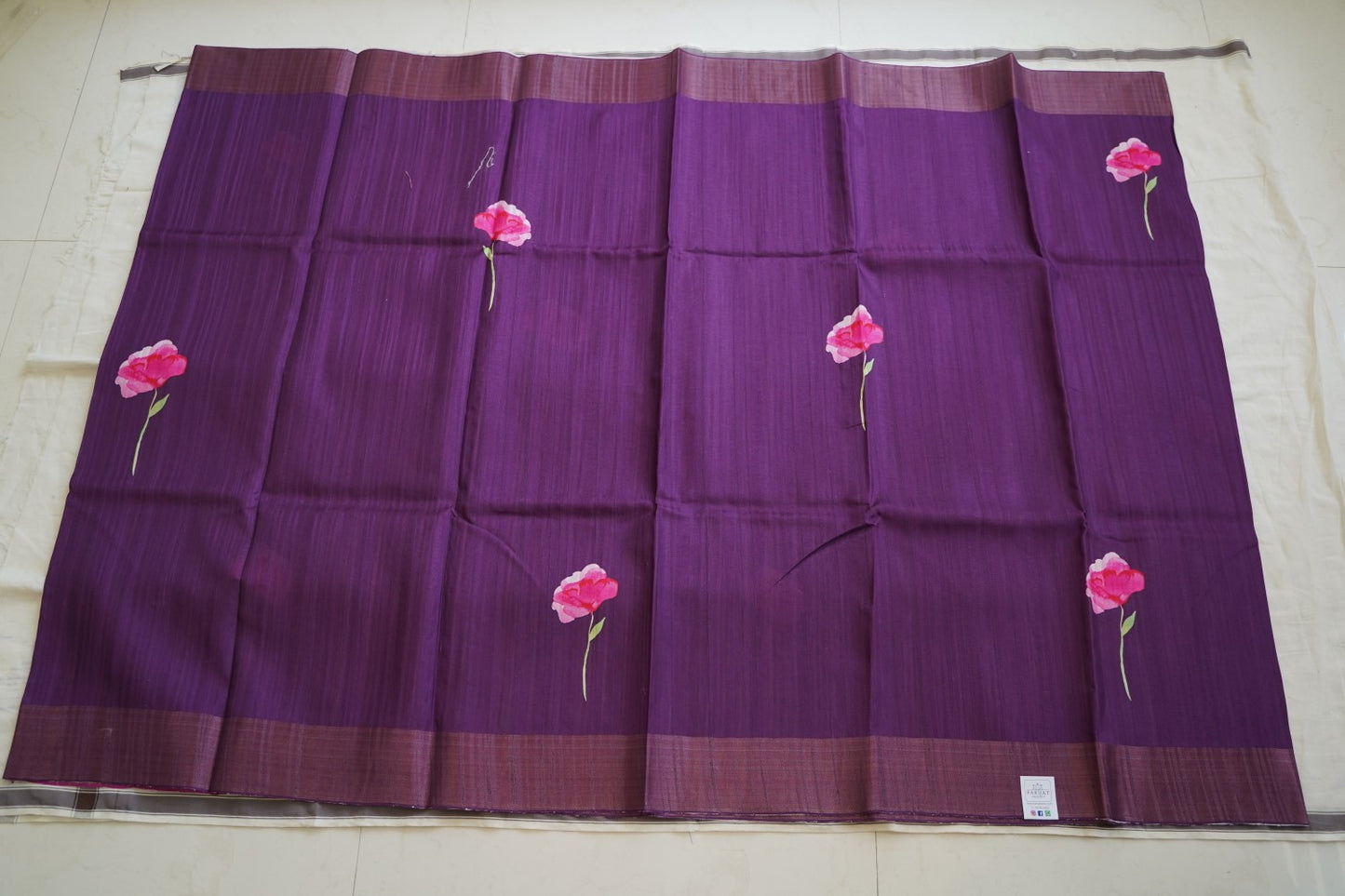 Semi tussar Fancy saree PC14183