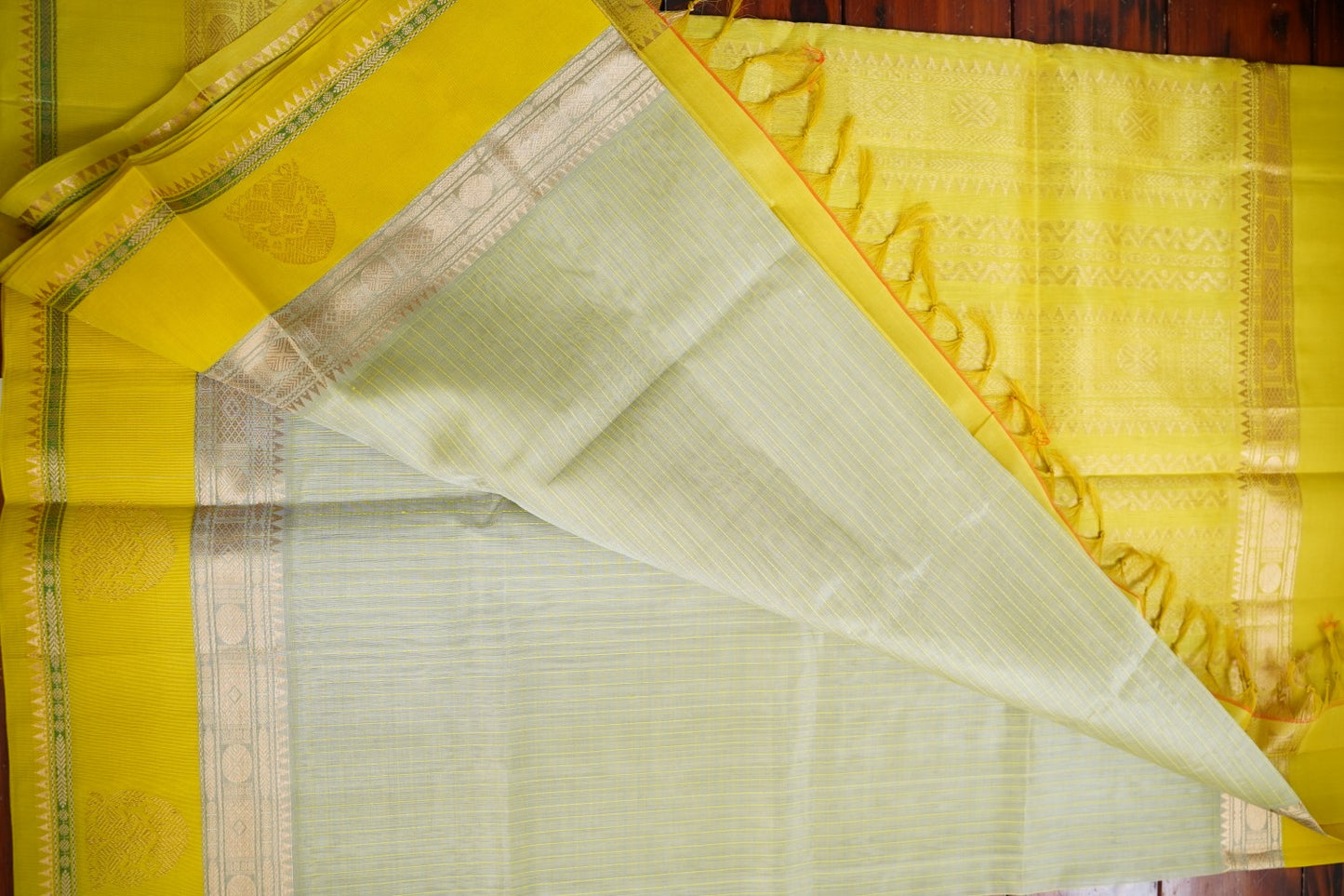 Kanchi Handloom Silk Cotton Saree PC16088