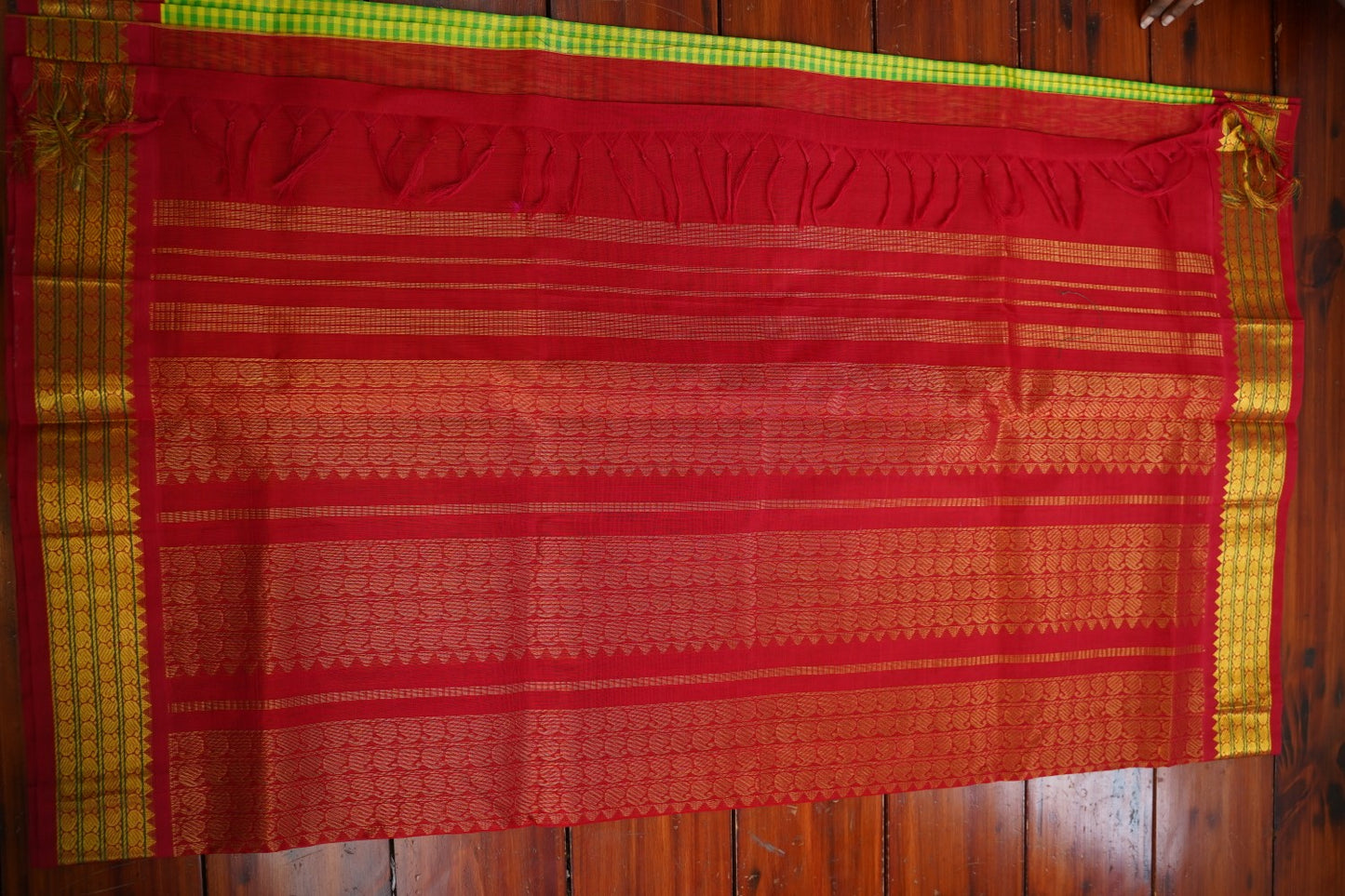 Kanchi Handloom Silk Cotton Saree PC16082