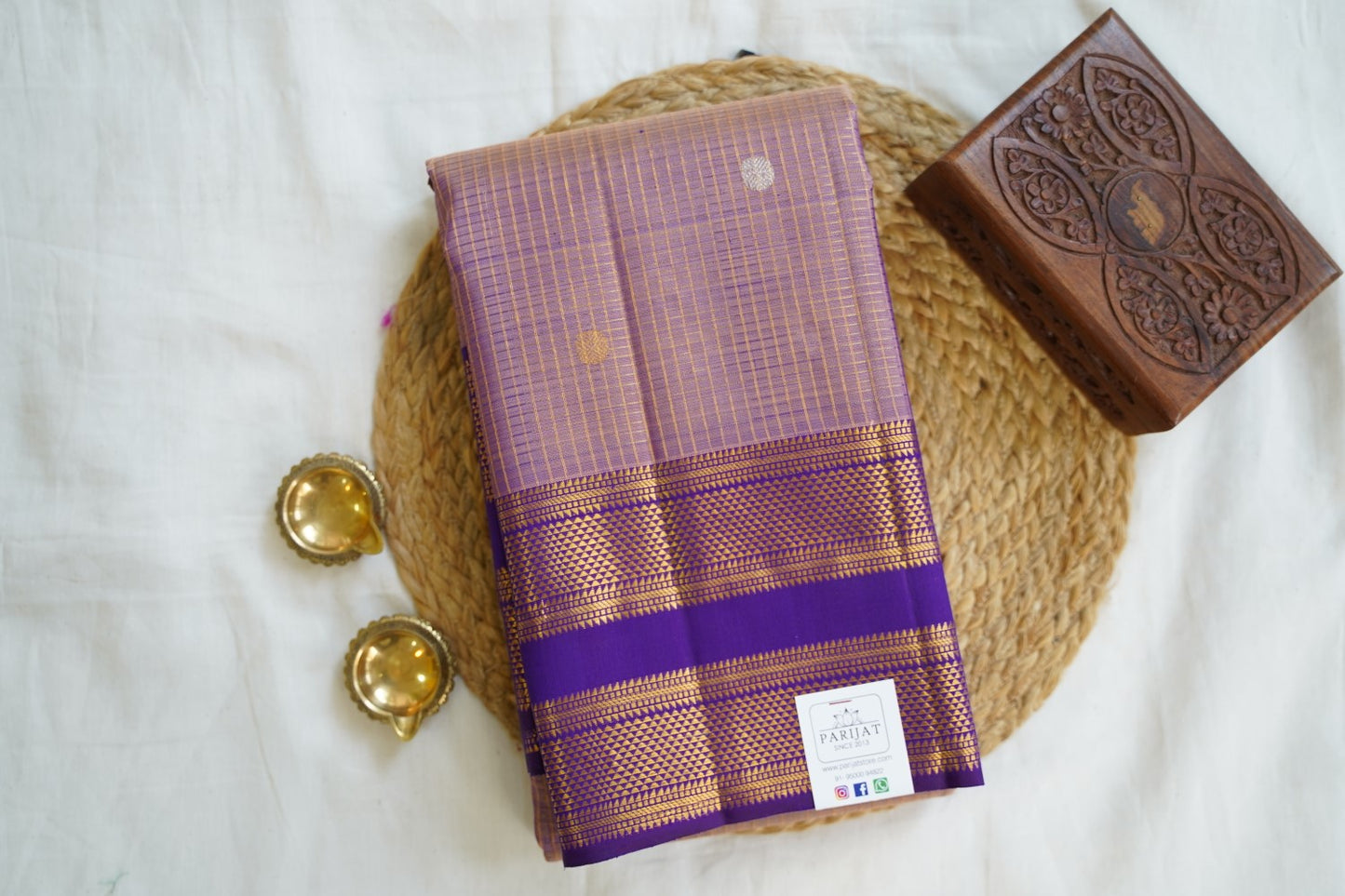 Pure Kanchi Silk Saree -PC14416