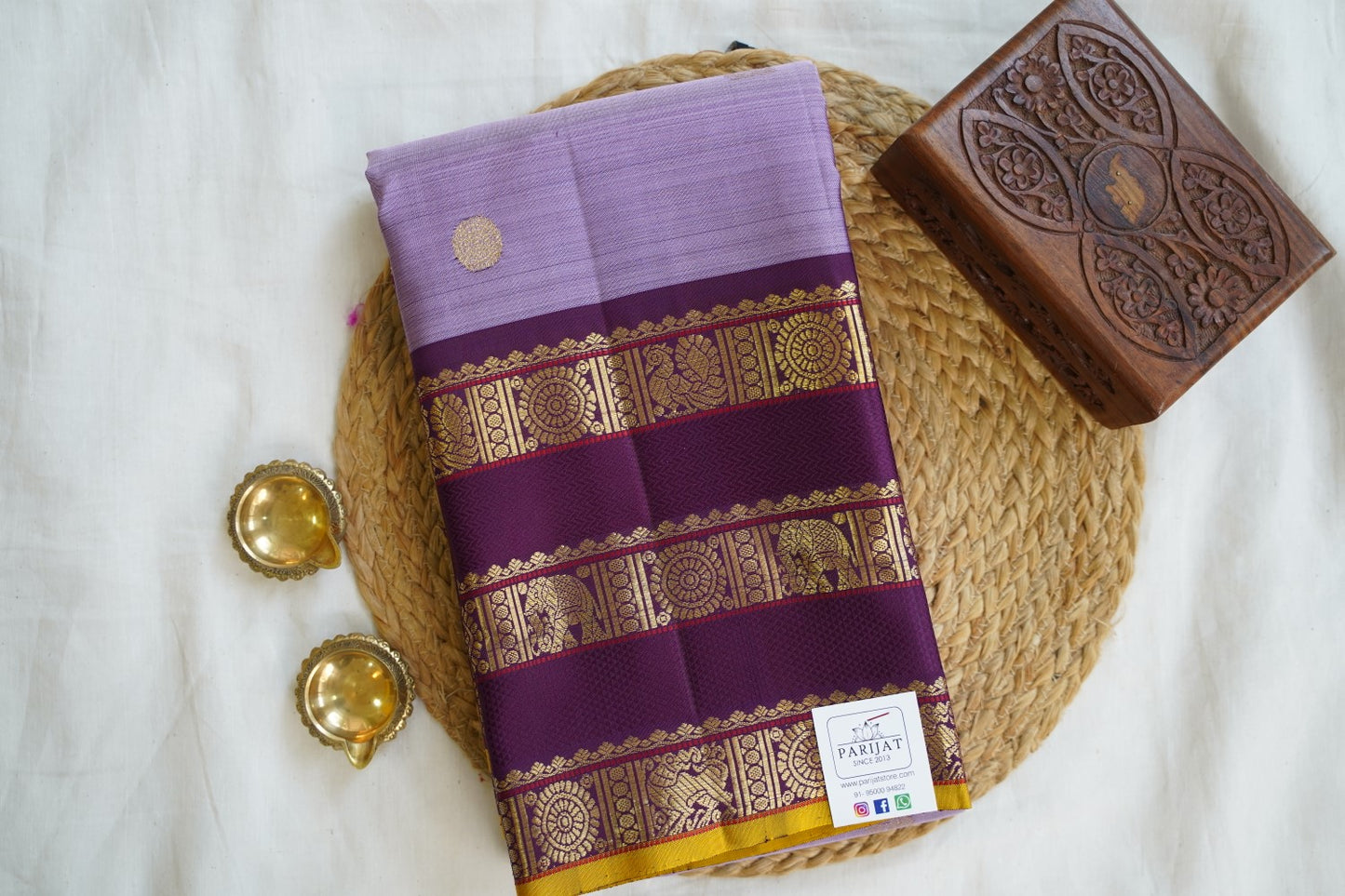 Pure Kanchi Silk Saree -PC14421