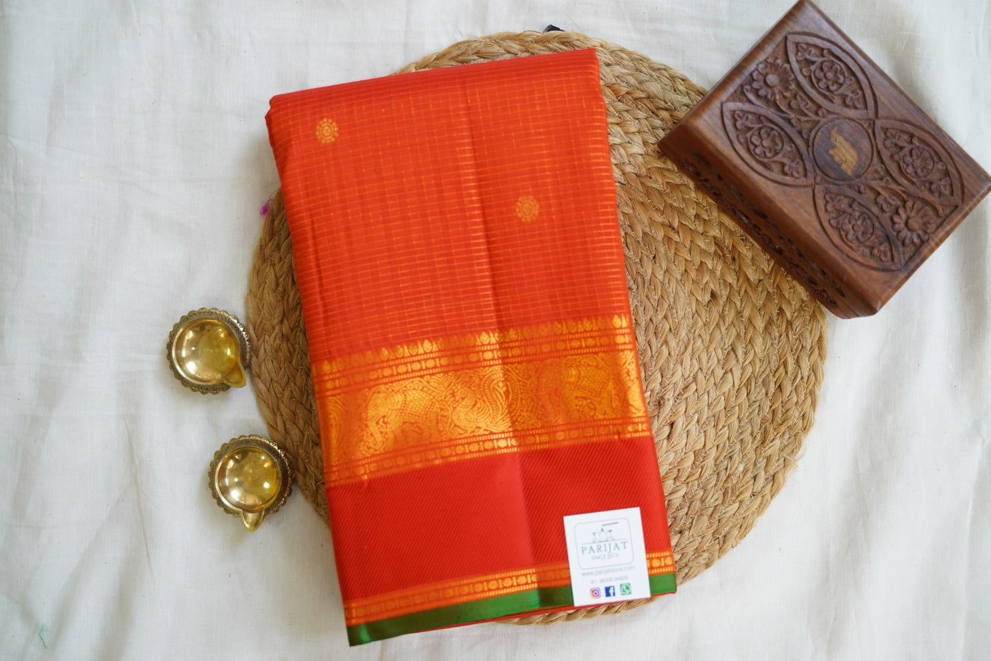 Pure Kanchi Silk Saree -PC14418