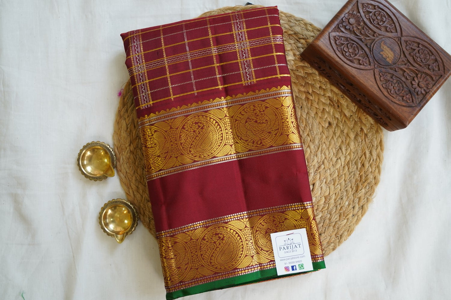 Pure Kanchi Silk Saree -PC14419