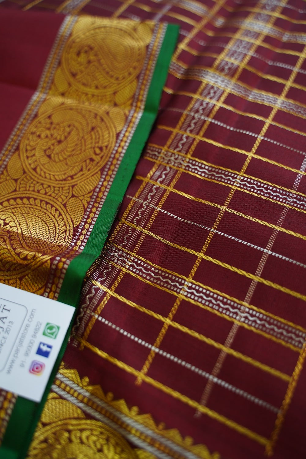Pure Kanchi Silk Saree -PC14419