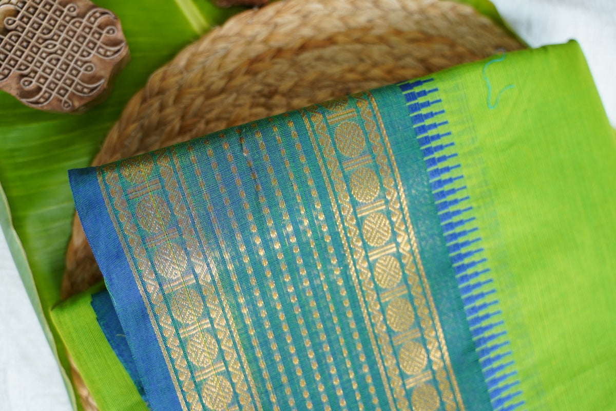 Chettinad handloom Cotton Saree PC18069