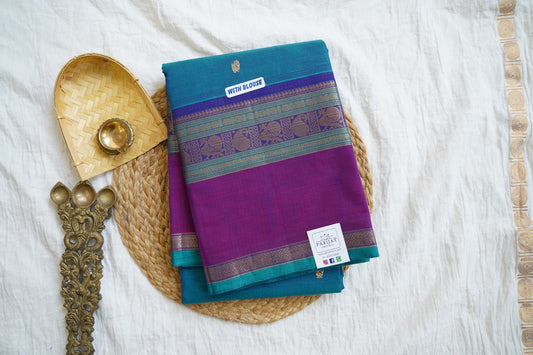 Chettinad handloom Cotton Saree PC16093