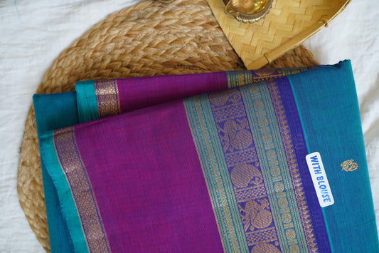 Chettinad handloom Cotton Saree PC16093