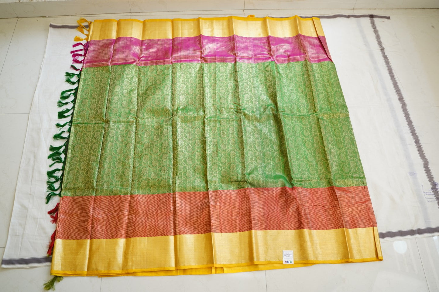 Pure Kanchi Silk Saree -PC12797