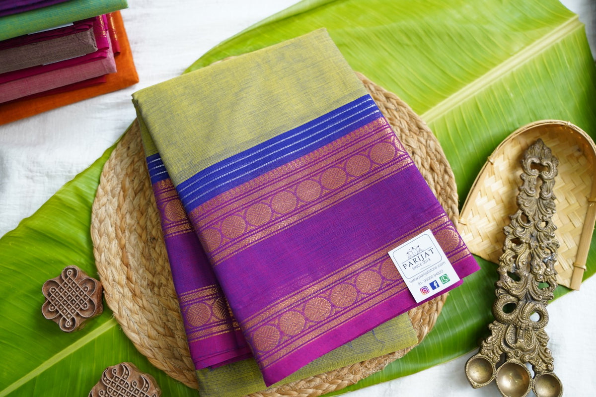 Chettinad handloom Cotton Saree PC18079
