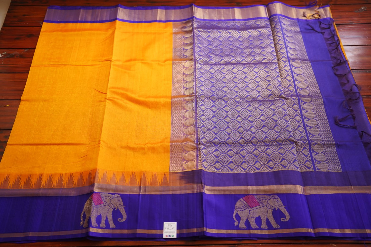 Kanchi Handloom Silk Cotton Saree PC11808