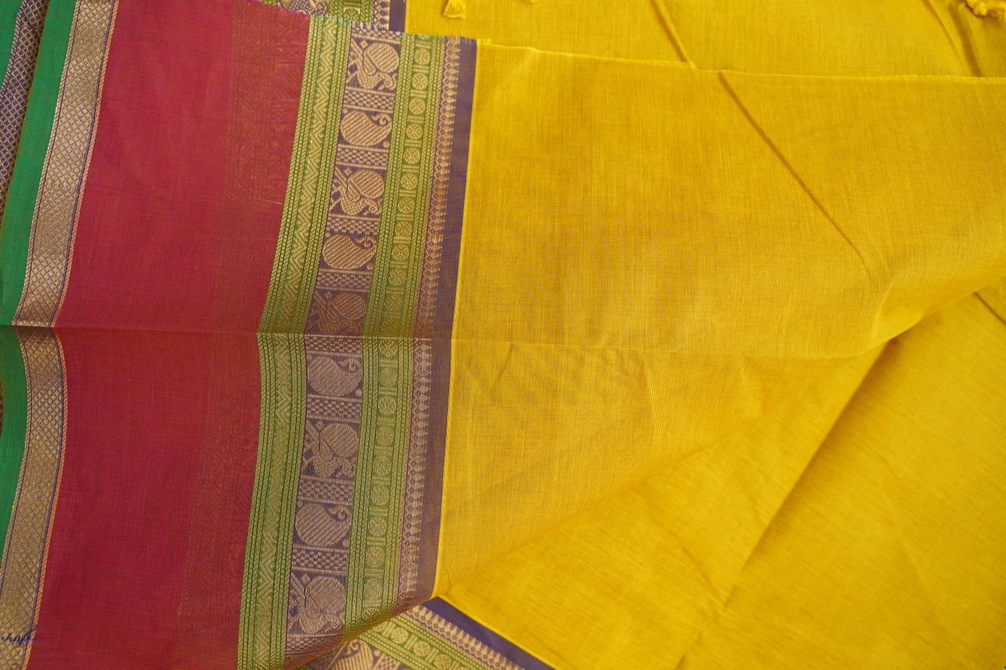 Chettinad handloom Cotton Saree PC16095