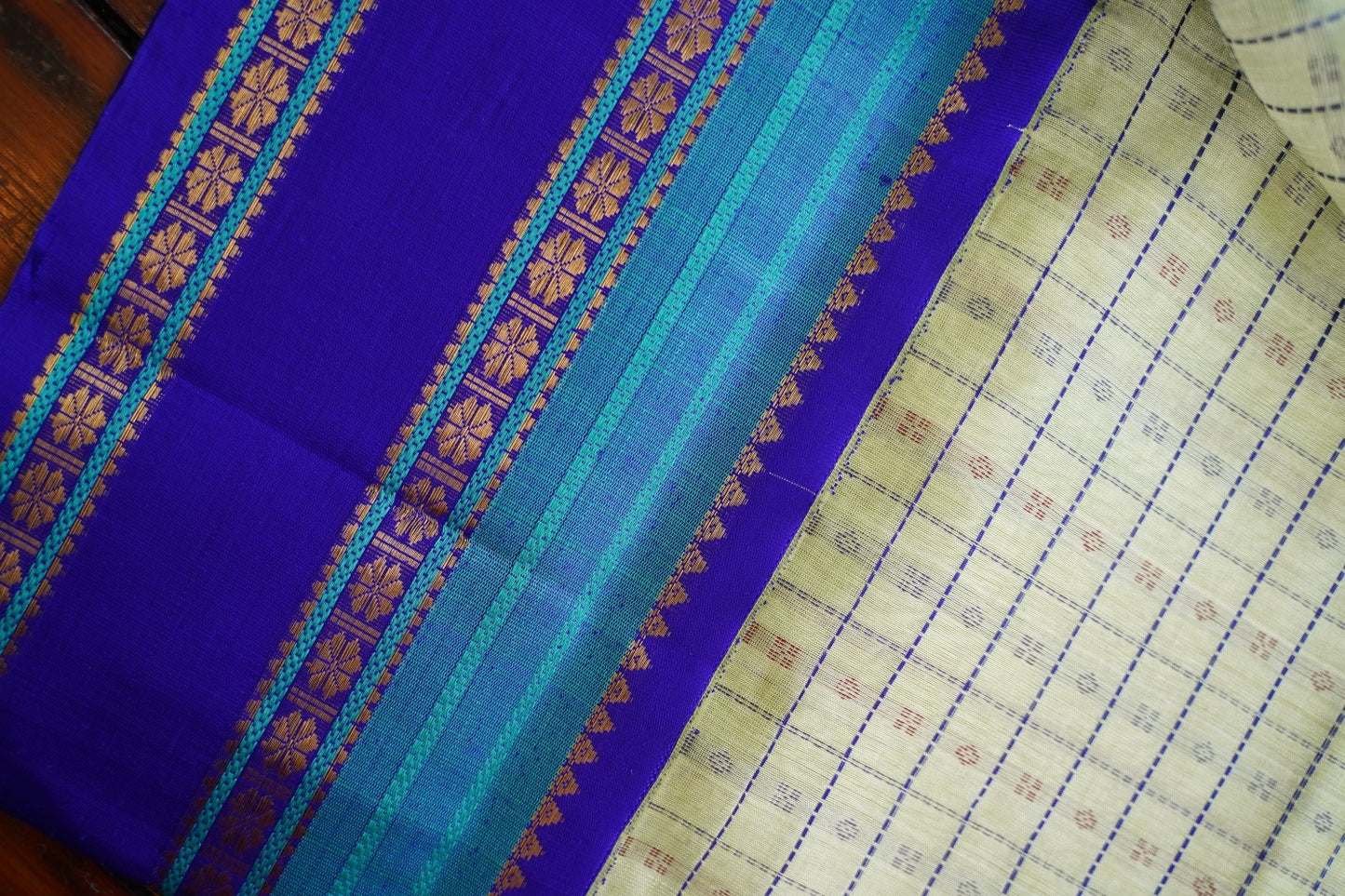 Kanchi Handloom Silk Cotton Saree PC17176