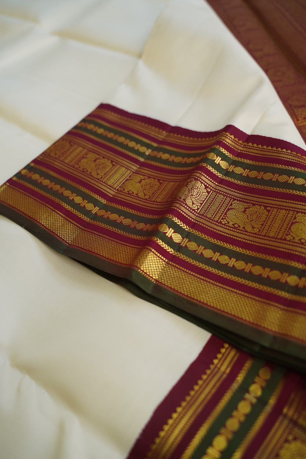 Pure Kanchi Silk Saree -PC14434