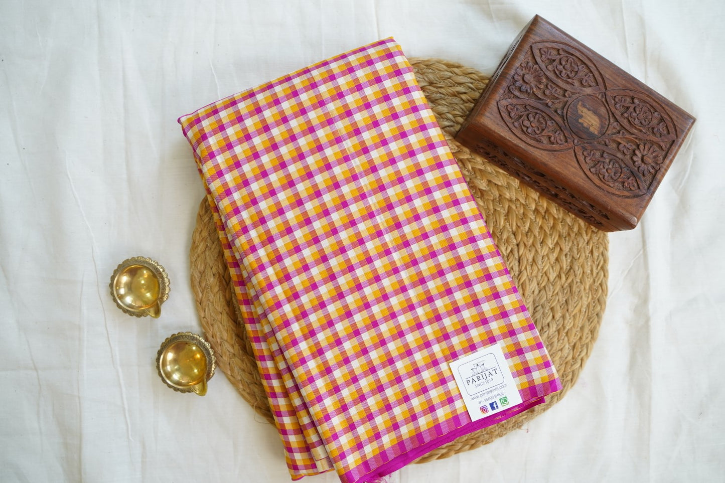 Pure Kanchi Silk Saree -PC14424