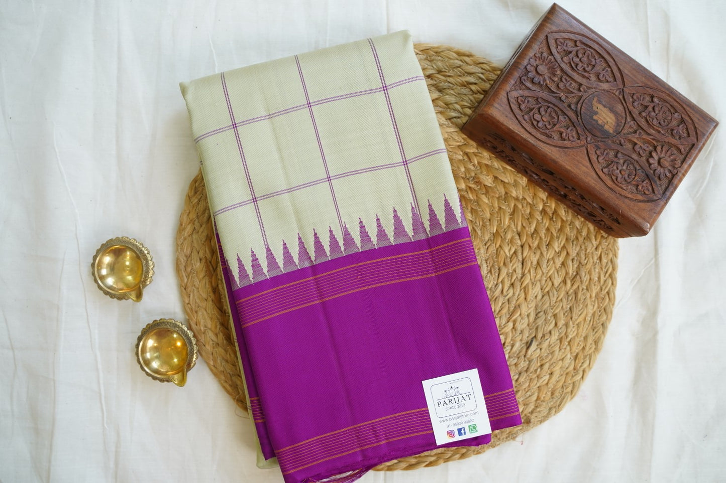 Pure Kanchi Silk Saree -PC14423