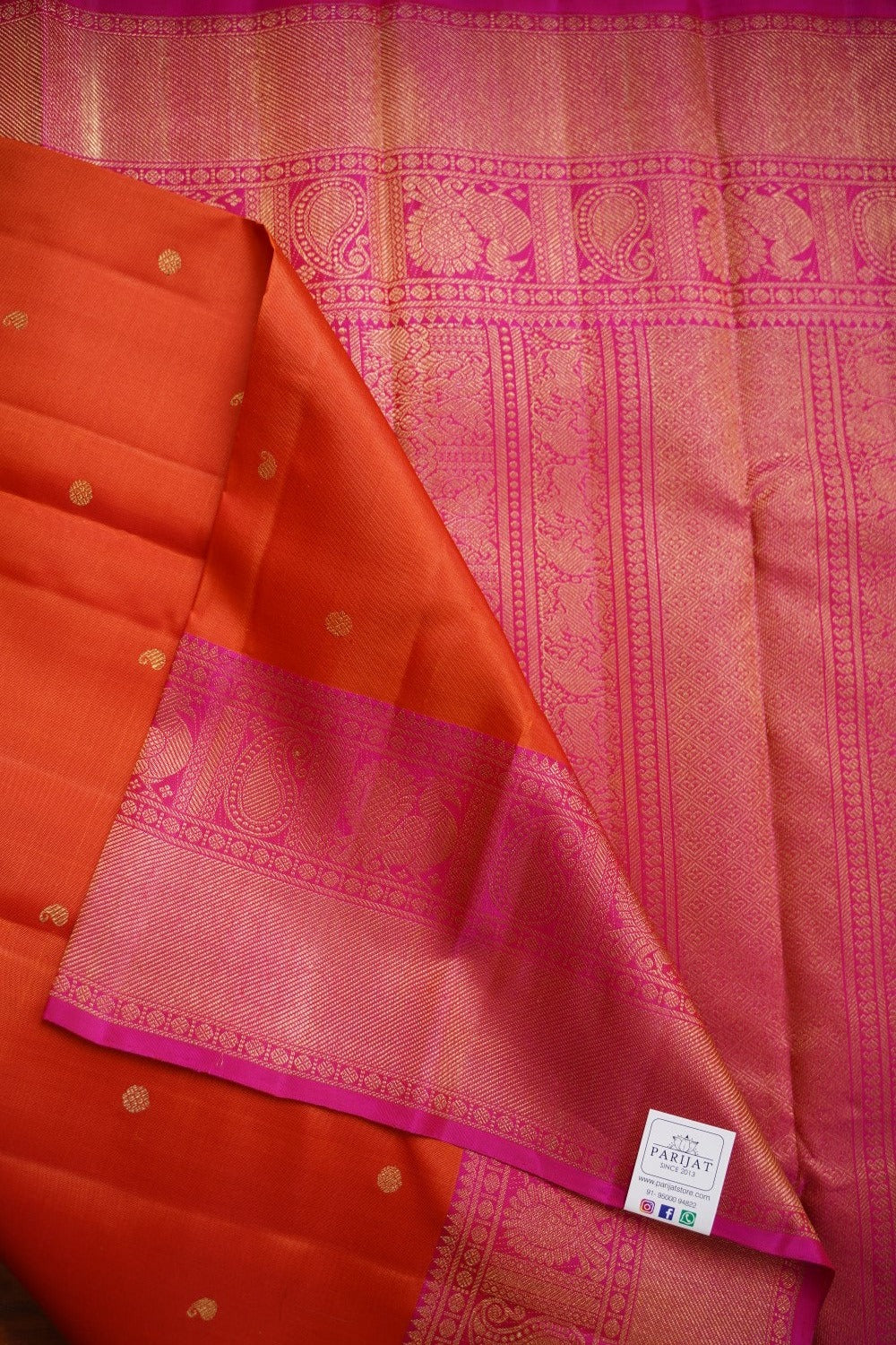 Pure Kanchi Silk Saree PC10709