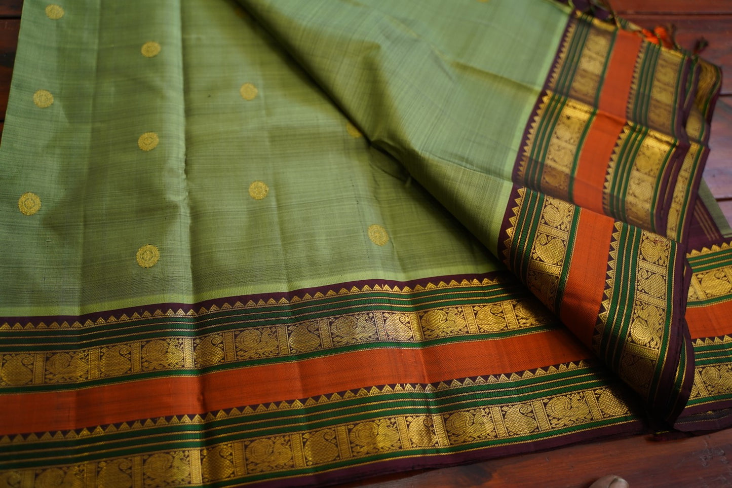 Pure Kanchi Silk Saree PC17180