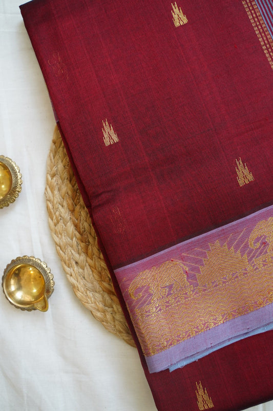 Kanchi Handloom Silk Cotton Saree PC14441
