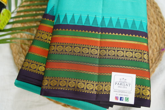 Pure Kanchi Vairaoosi Silk Saree PC17193