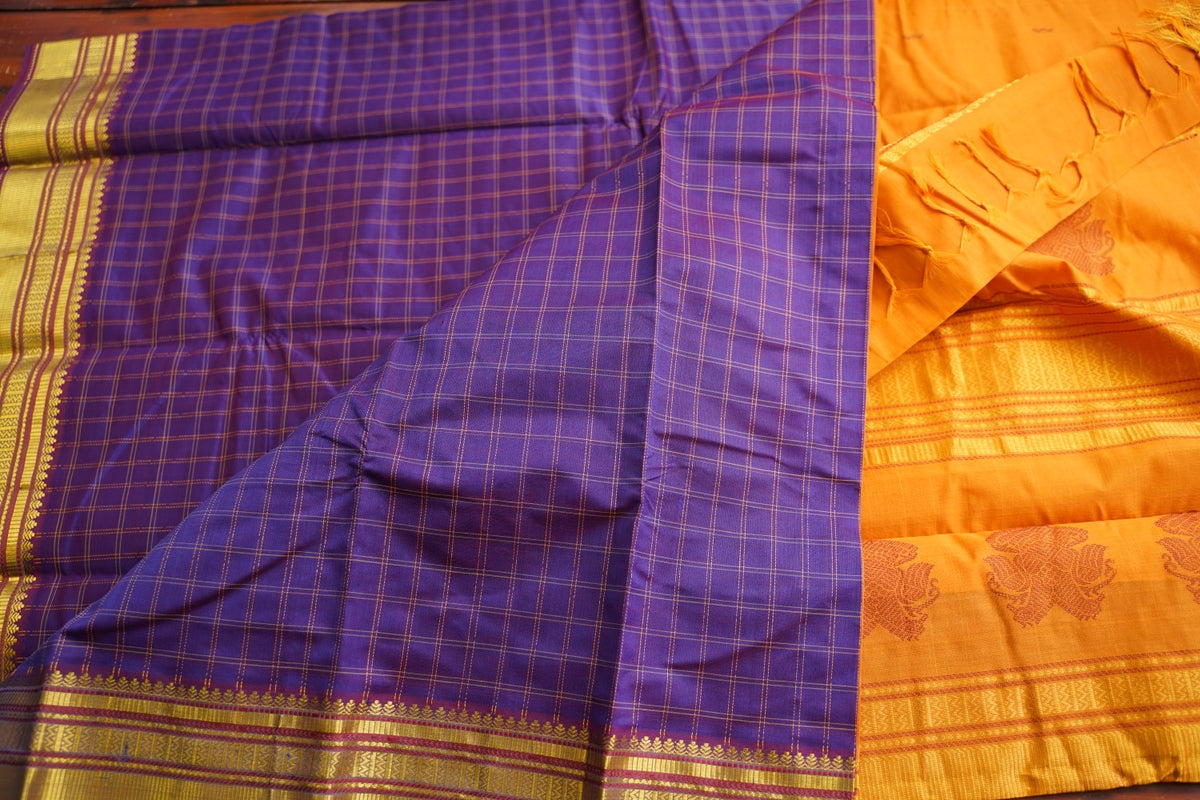 Kanchi Semi Silk Cotton Saree PC18059