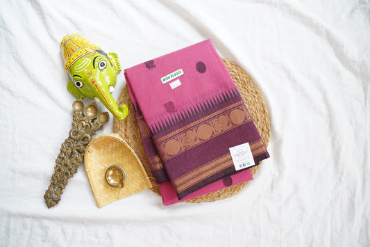 Chettinad handloom Cotton Saree PC16139