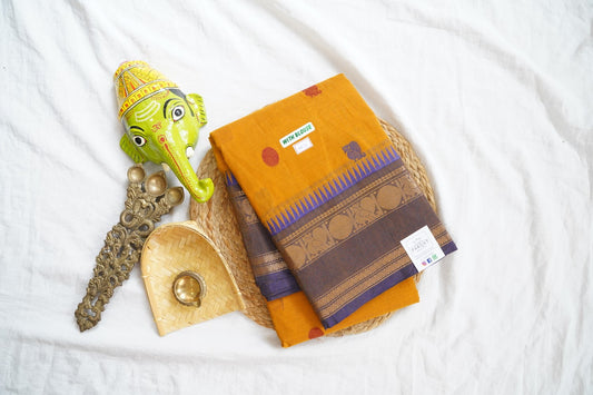 Chettinad handloom Cotton Saree PC16141